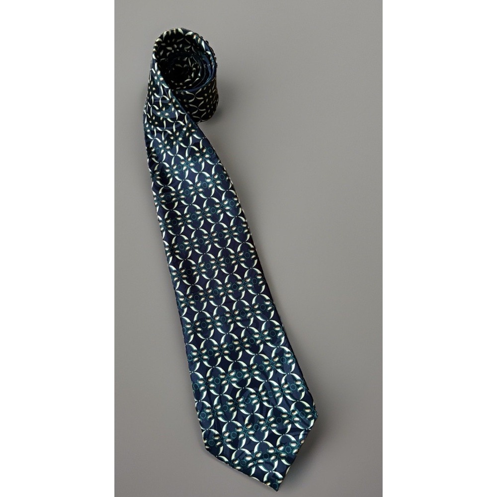 Cravatteville Neckwear Tie Black Green Geometric Abstract Pattern Polyester JBHS